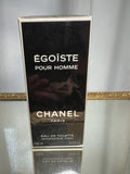 Chanel Egoiste edt 100 ml. Extrêmement rare original 1990. Scellé