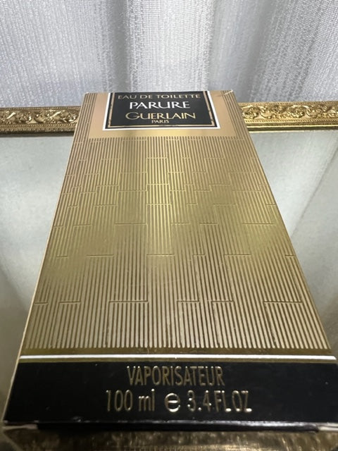 Guerlain Parure edt 100 ml. Vintage 1991. Bottiglia sigillata