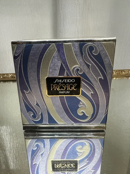 Shiseido Presage parfum pur 15 ml. Rare, millésime 1978. Flacon en cristal scellé.