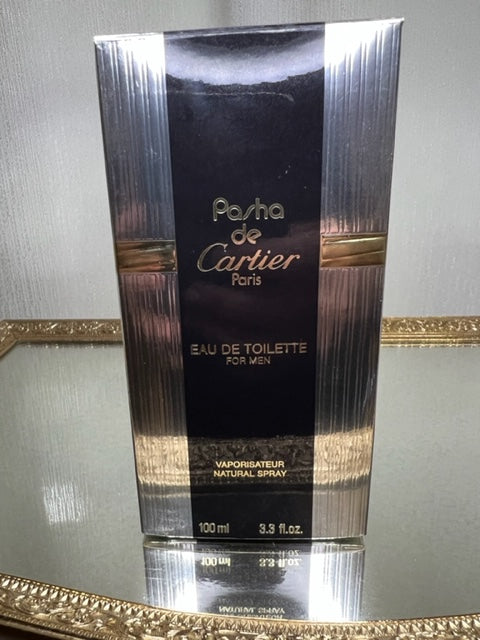 Pasha Cartier edt 100 ml. Rare, vintage original first edition 90s Sealed bottle