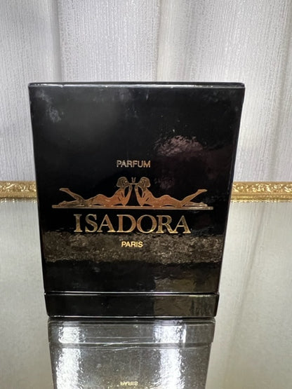 Isadora Isadora pure parfum 7,5 ml. Vintage. Crystal bottle. Sealed bottle.