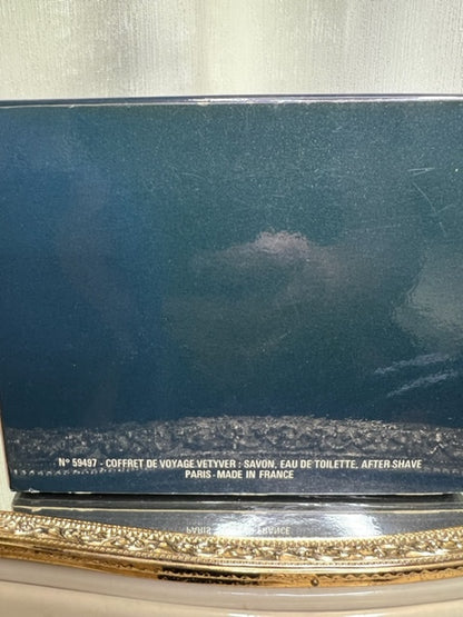 Monsieur Lanvin Vetyver perfume set: edt 50 ml/after shave 50 ml. Vintage 1970s