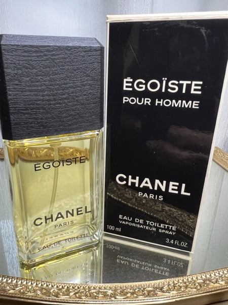 Chanel Egoiste cologne concentree 100 ml. Vintage. Box without