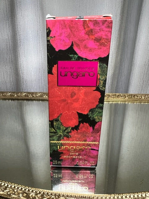 Ungaro Ungaro edt 25 ml. Rare, vintage années 1990. Flacon scellé