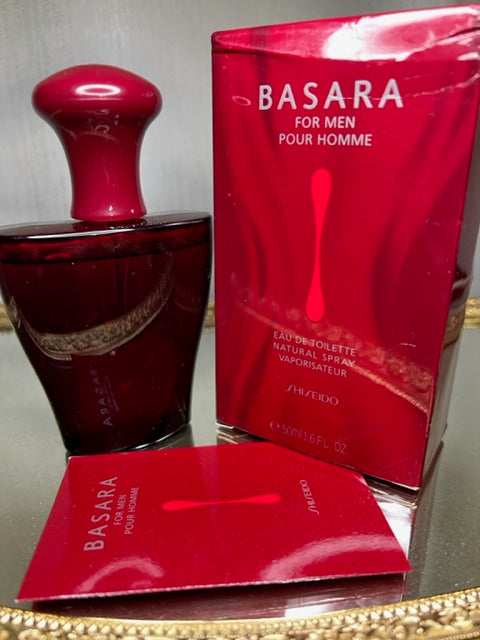 Basala (Basara) Shiseido edt 50 ml. Vintage 1993 Japan edition. Sealed bottle.