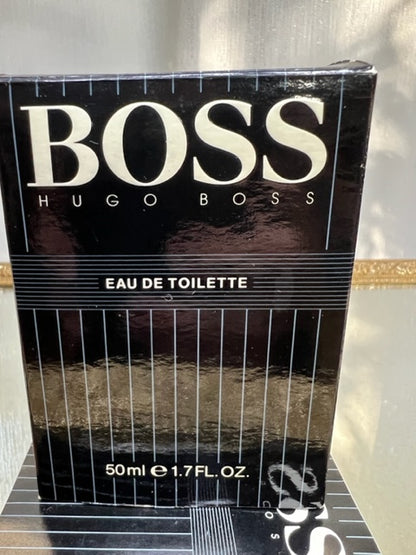 Number One Hugo Boss edt 50 ml. Rare vintage 1980s West Germany. Sealed bottle