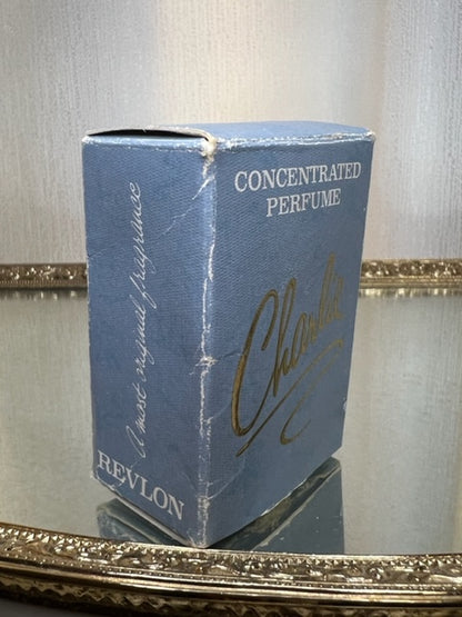 Charlie Revlon pur parfum concentré 7 ml. Extrêmement rare, vintage 1970.