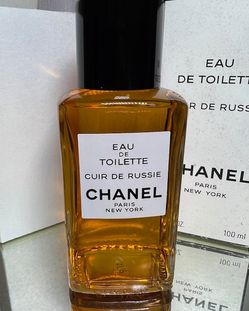 Chanel Cuir de Russie edt 100 ml. Rare, vintage 1980s. Sealed bottle