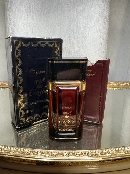 Cartier Vintage Perfume Bottle 0.15 OZ | Delices store de Cartier | Antique Perfume Bottles