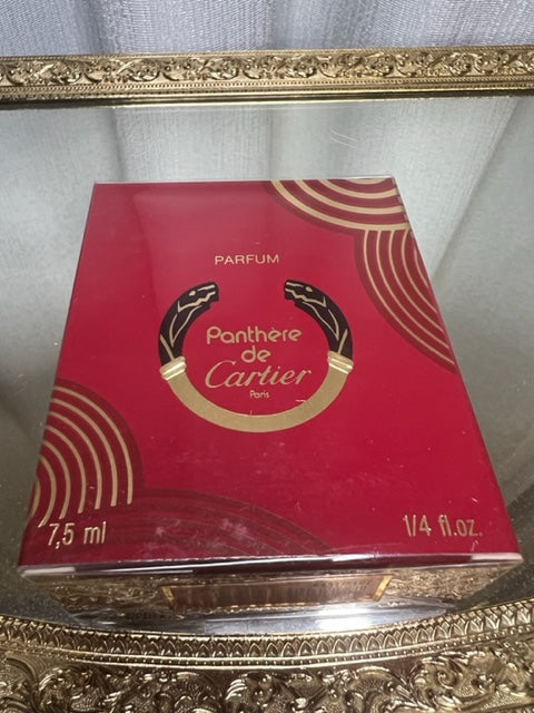 Panthere de Cartier pure parfum 7,5 ml. Vintage 1980s. Sealed