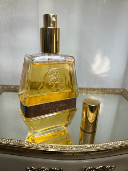 Brooks Brothers 1818 Cologne  180ml. Rare vintage first edition. Box without