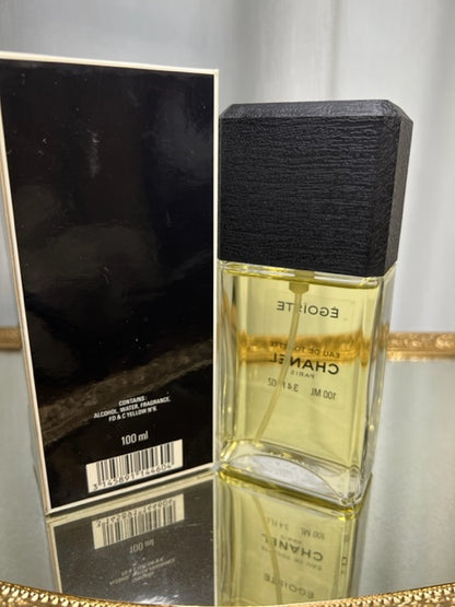 Chanel Egoiste edt 100 ml. Extrêmement rare, original 1990. Flacon scellé