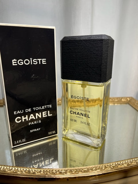 Chanel Egoiste edt 100 ml. Extremely rare original 1990. Sealed bottle