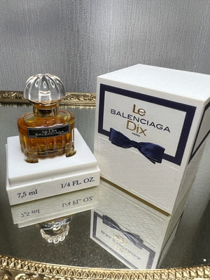 Le Dix Balenciaga pure parfum 7,5 ml. Vintage 1970. Sealed bottle