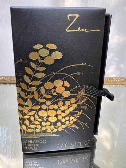 Zen Shiseido parfum pur 17 ml. Rare, édition originale vintage du Japon. Flacon scellé