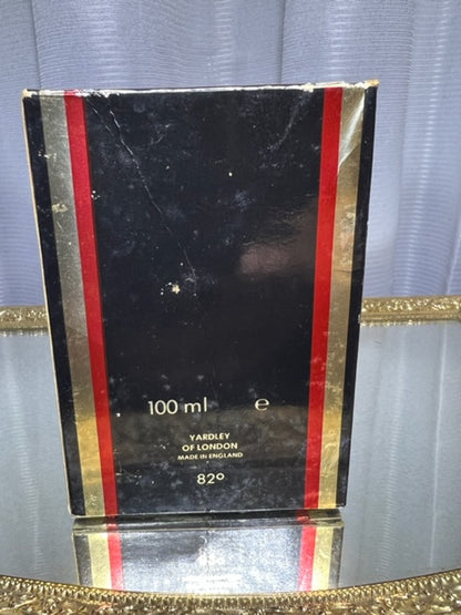 Black Label Yardley cologne 100 ml. Rare édition vintage 1967.