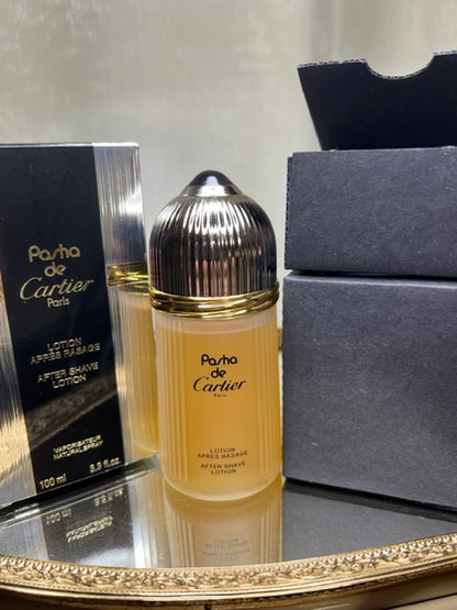Pasha Cartier Cartier après-rasage 100 ml. Édition originale vintage 1992