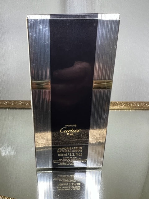 Pasha Cartier edt 100 ml. Rare, vintage original first edition 90s Sealed bottle