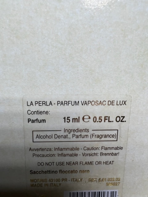 La Perla La Perla extrait/pur parfum 15 ml. Vintage 1987. Flacon scellé