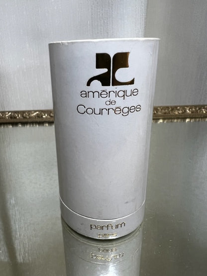 Amérique de Courrèges extrait de parfum 7 ml. Vintage 1974. Flacon scellé