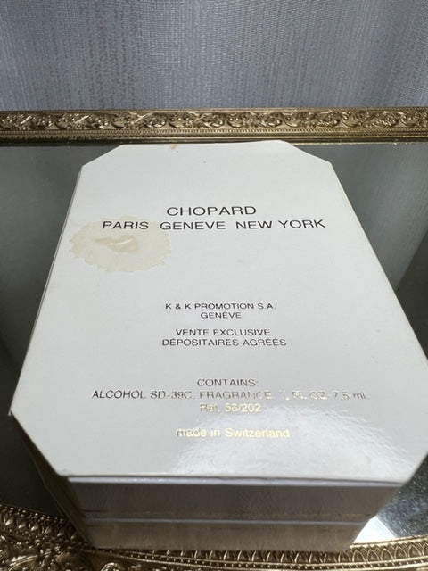 Happy Diamonds Chopard pure parfum 7,5 ml. Crystal bottle. Original 1986
