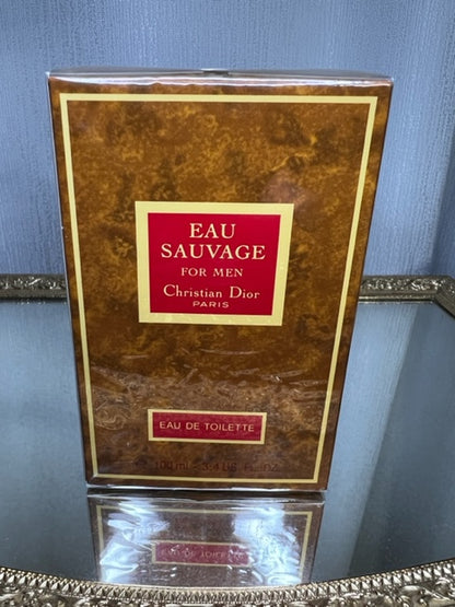 Sauvage Dior edt 100 ml. Vintage 1970. Scellé