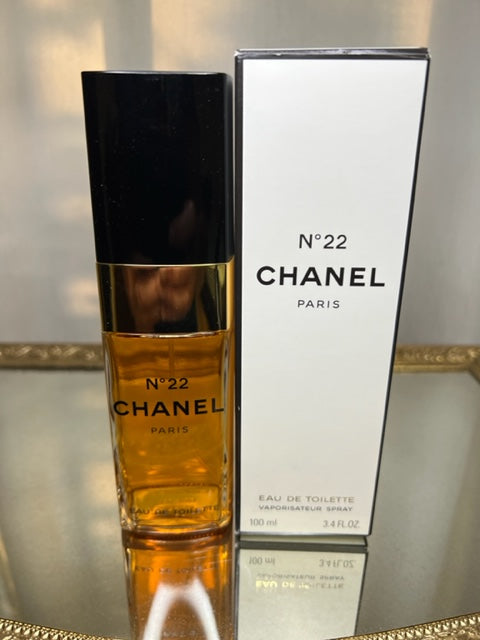 Chanel No 22 edt 100 ml. Vintage 1980s. Sealed bottle