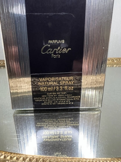 Pasha Cartier edt 100 ml. Rare, vintage original first edition 90s Sealed bottle