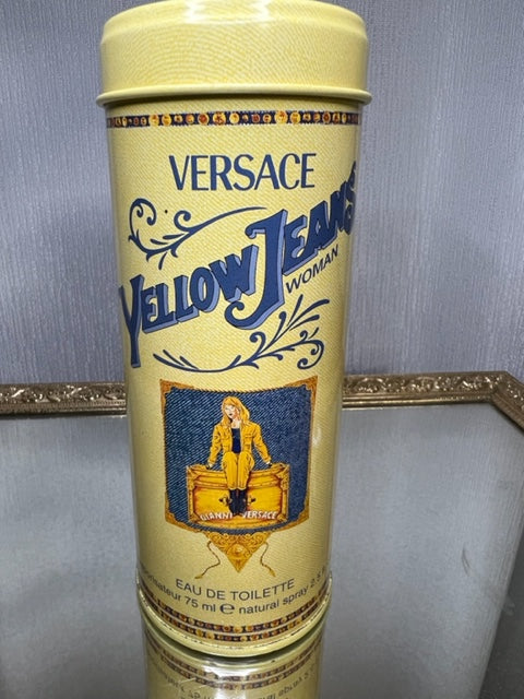 Yellow Jeans Versace edt 75 ml. Vintage 1996. Sealed bottle