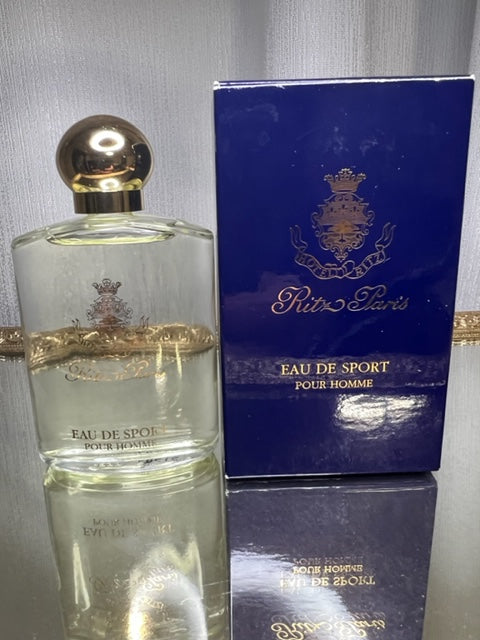 Ritz Paris Eau de Sport pour Homme 50 ml. Rare, vintage 1980s. Sealed bottle