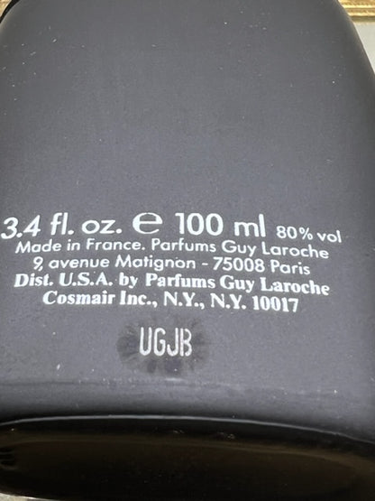 Drakkar Noir Guy Laroche edt 100 ml. Édition originale vintage 1982. Flacon scellé