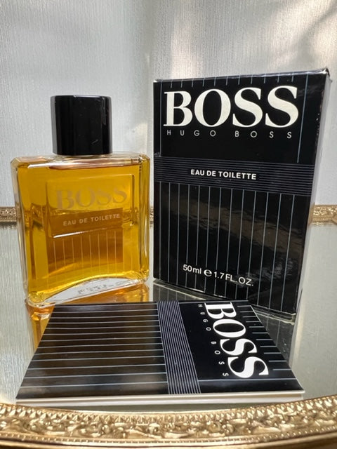 Number One Hugo Boss edt 50 ml. Rare vintage 1980s West Germany. Sealed bottle