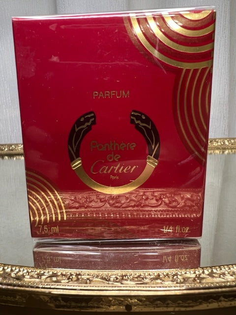 Panthere de Cartier pure parfum 7,5 ml. Vintage 1980s. Sealed