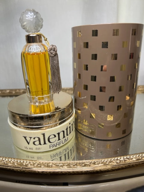 Valentino Valentino pure parfum 15 ml. Vintage 1978. Sealed crystal bottle