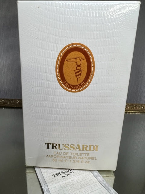 Trussardi Trussardi edt 50 ml, vintage 1984. Sealed bottle