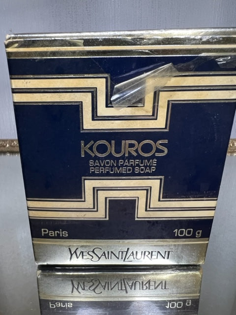 YSL Kouros perfume savon 100 g. Vintage 1980. Sealed