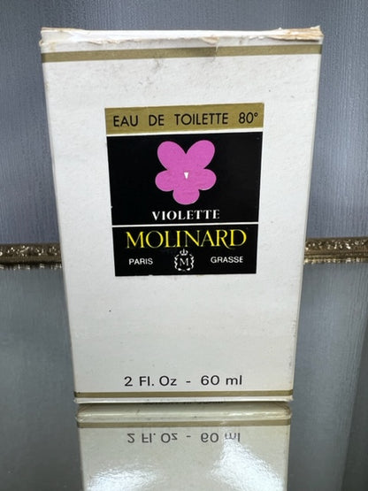 Molinard Violette edt 60 ml. Rare,  vintage 1960s. Sealed bottle
