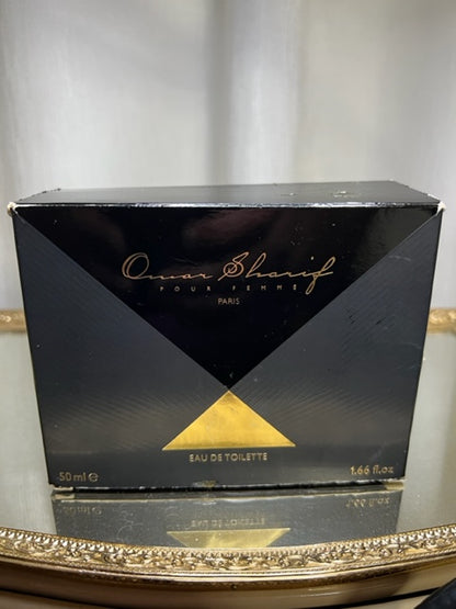 Omar Sherif Pour Femme edt 50 ml. Vintage 1990. Sealed bottle