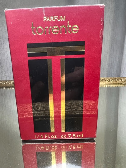 Or Torrente pure parfum 7,5 ml. Vintage 1980s. Sealed bottle
