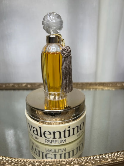 Valentino Valentino pur parfum 15 ml. Vintage 1978. Flacon en cristal scellé