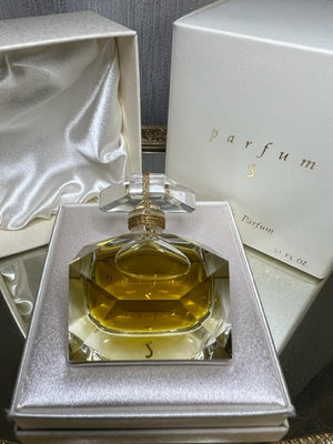 Parfum S by Kao Japan France. 15 ml original limited edition 1989. Sealed