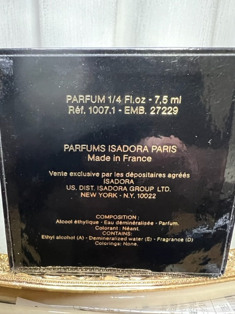 Isadora Isadora pure parfum 7,5 ml. Vintage. Crystal bottle. Sealed bottle.