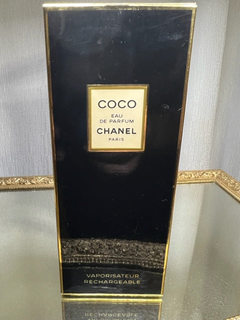 Coco Chanel eau de parfum 60 ml. Rare, vintage 1970s. Sealed/Full