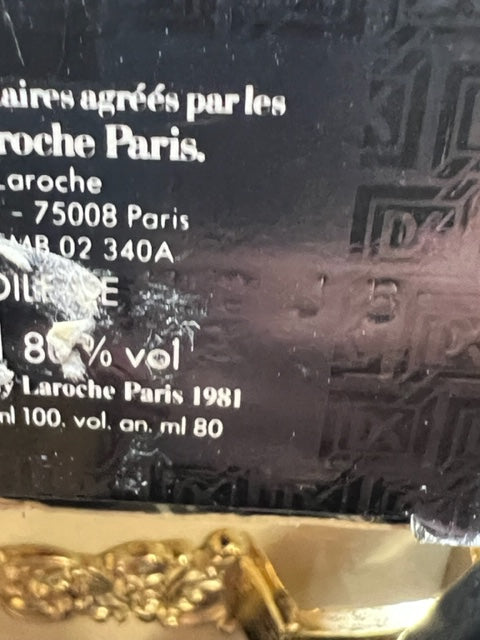 Drakkar Noir Guy Laroche edt 100 ml. Édition originale vintage 1982. Flacon scellé