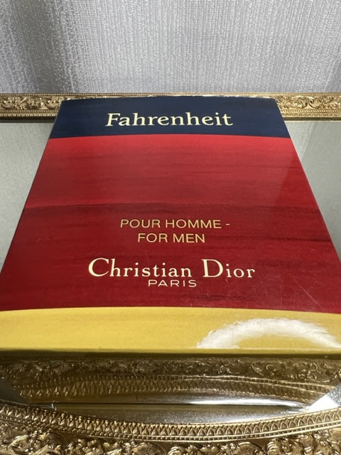 Fahrenheit Dior perfume set edt 50 ml/ après rasage 50 ml. Vintage 1988. Sealed bottles