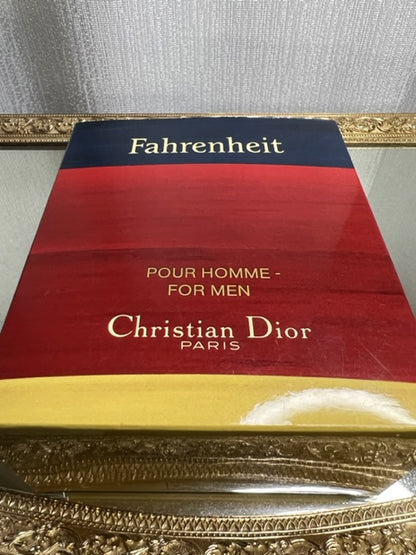 Fahrenheit Dior perfume set edt 50 ml/ après rasage 50 ml. Vintage 1988. Sealed bottles
