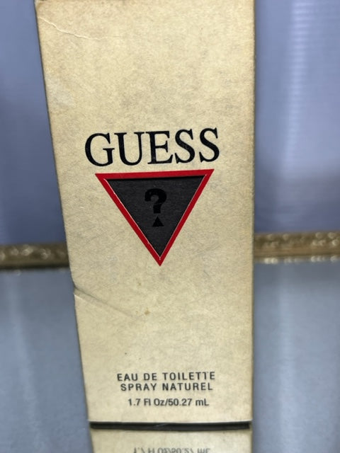 Guess Guess original edt 50 ml. Rare, vintage first edition. Sealed bottle.