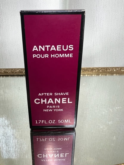 Chanel Antaeus après-rasage 50 ml. Édition Vintage 1986 New York. Flacon scellé