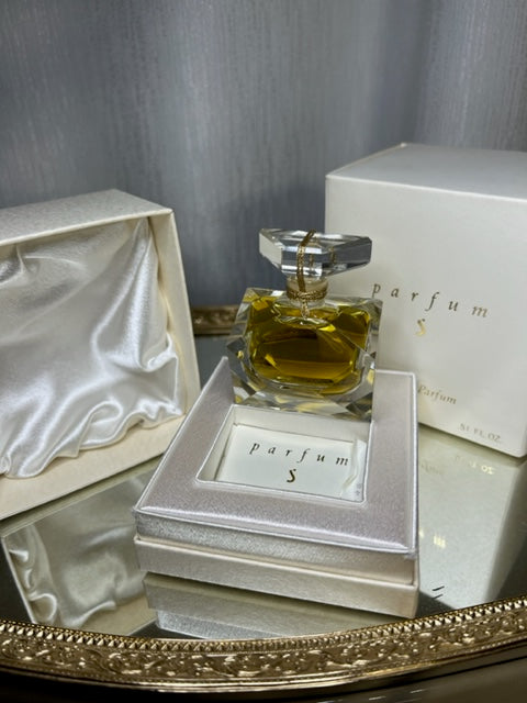 Parfum S by Kao Japon France. 15 ml édition limitée originale 1989. Scellé