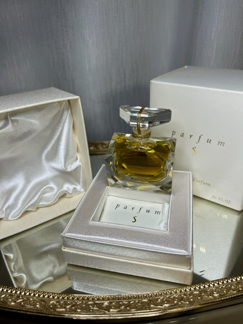 Parfum S by Kao Japan France. 15 ml original limited edition 1989. Sealed